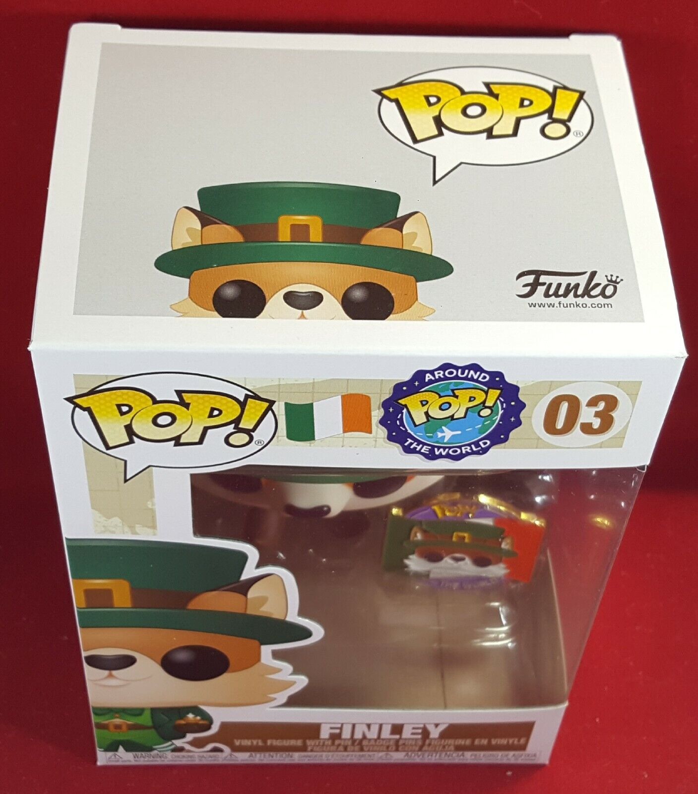 Finley pop around the world funko # 03 (nib)