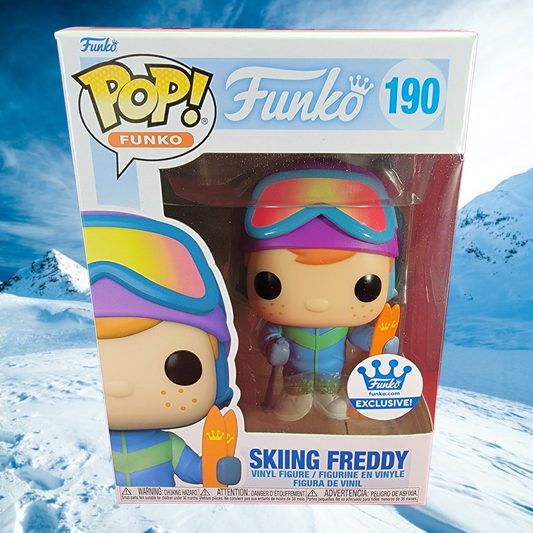 Skiing freddy funko exclusive # 190 (nib)