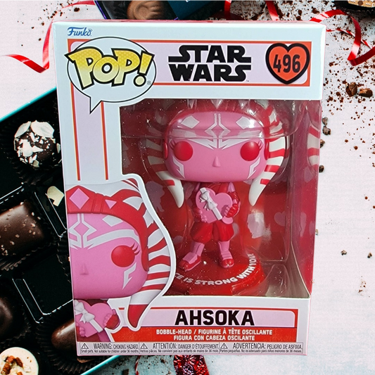 The ahsoka Mandalorian Funko # 496 Star Wars Pop