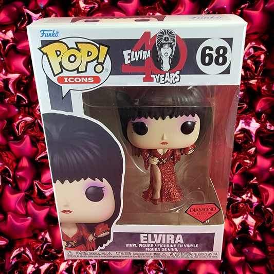 Elvira diamond exclusive funko # 68 (nib)
