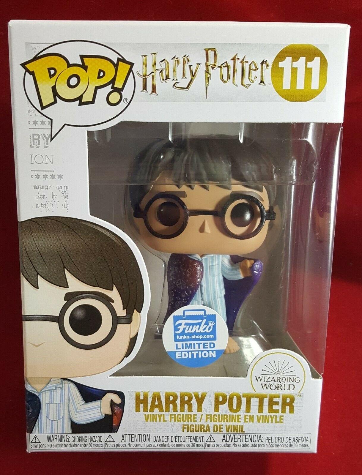 Harry Potter funko exclusive # 111 (nib) With pop protector