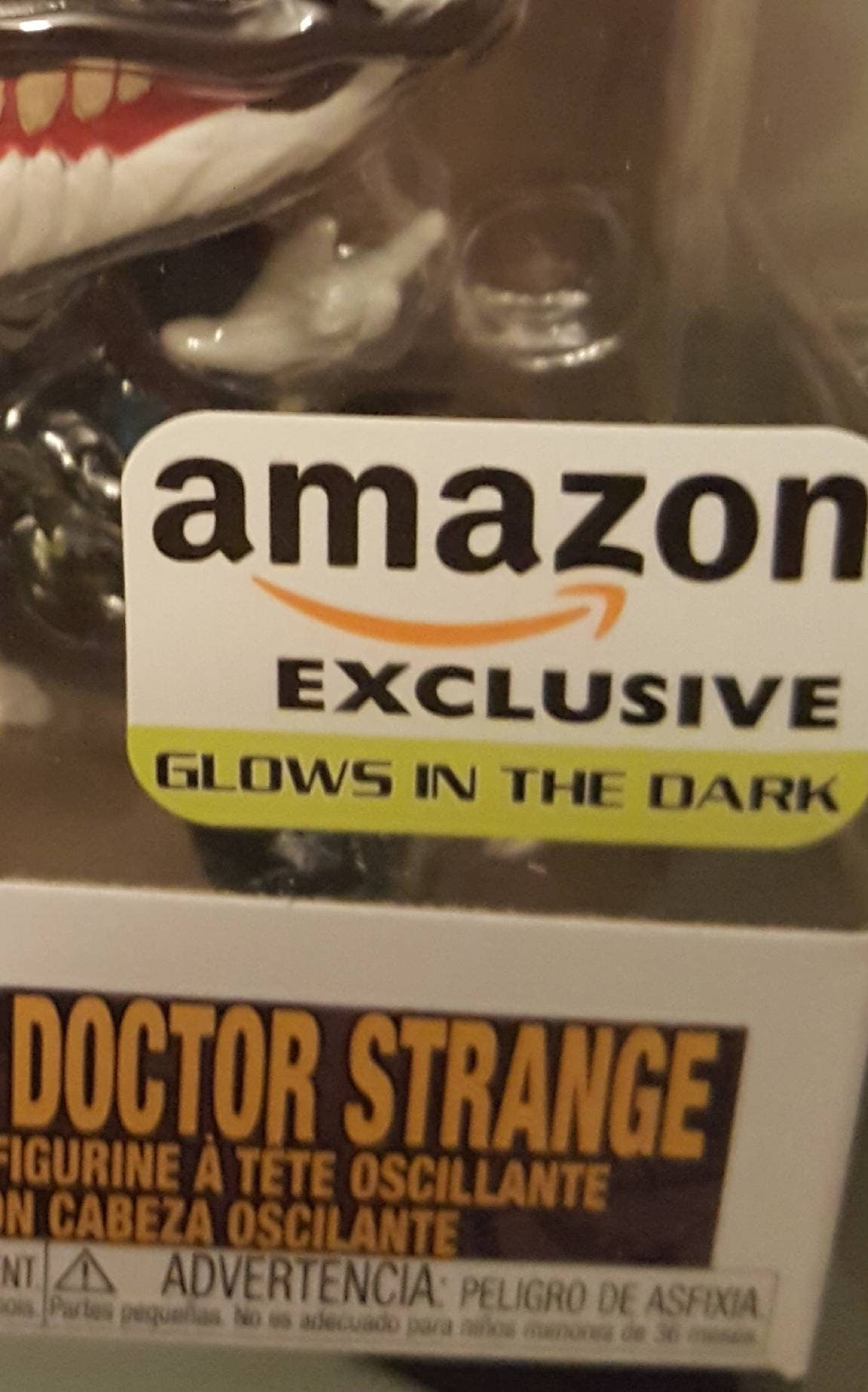 Amazon Exclusive Dr strange funko glow in the dark