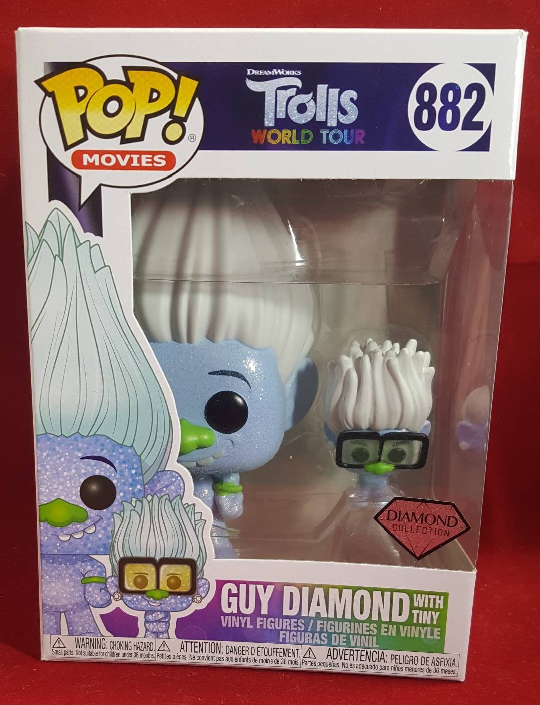 Diamond trolls funko set