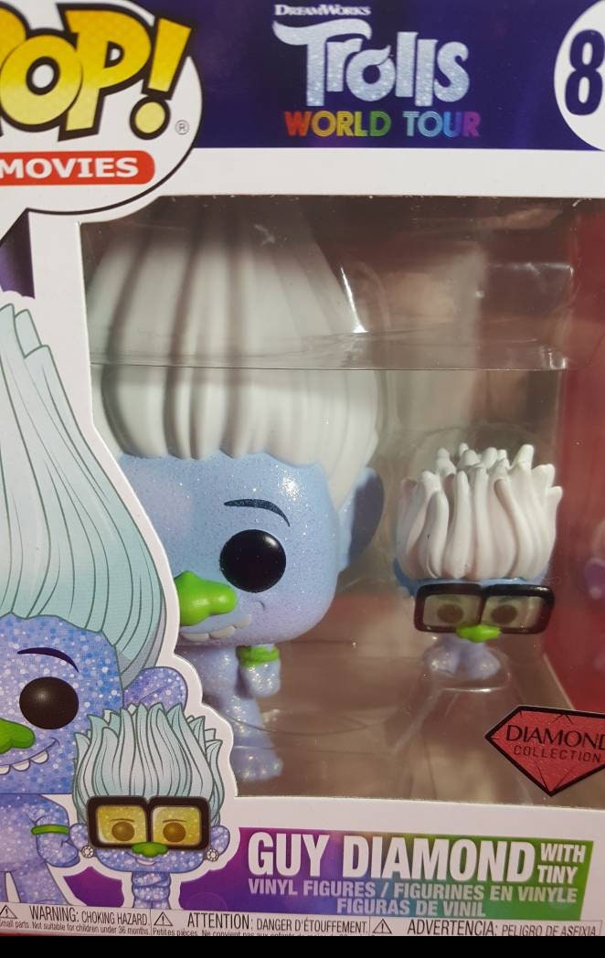 Diamond trolls funko set