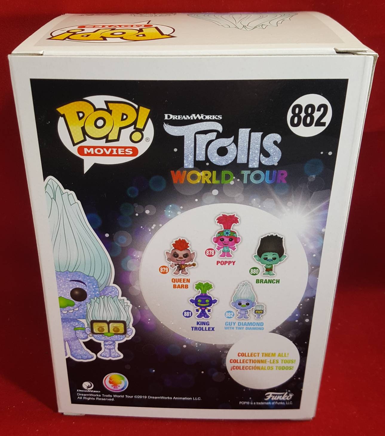 Diamond trolls funko set