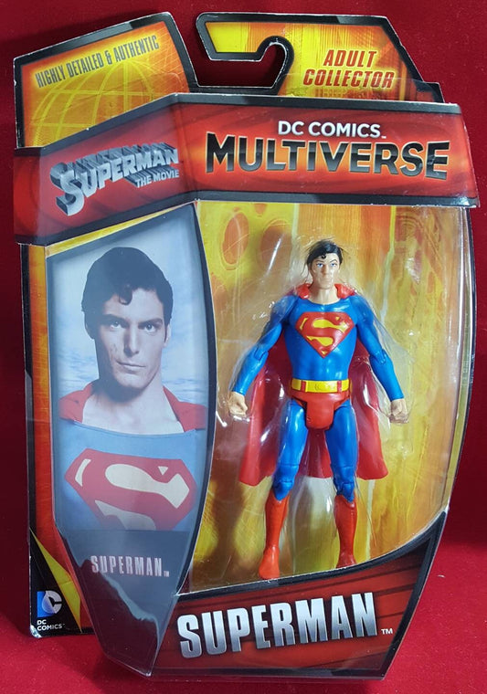 DC Multiverse 1978 Superman version  about 4 inches tall