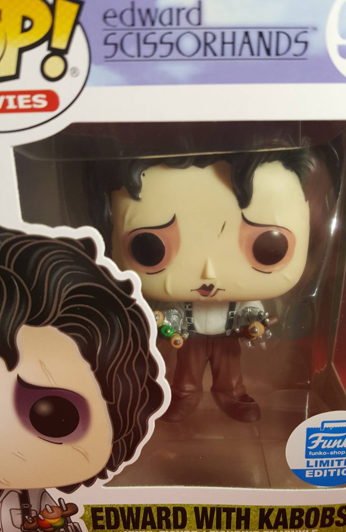 Edward scissorhands funko set nib 982 and 985