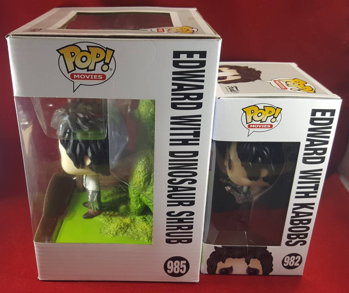 Edward scissorhands funko set nib 982 and 985