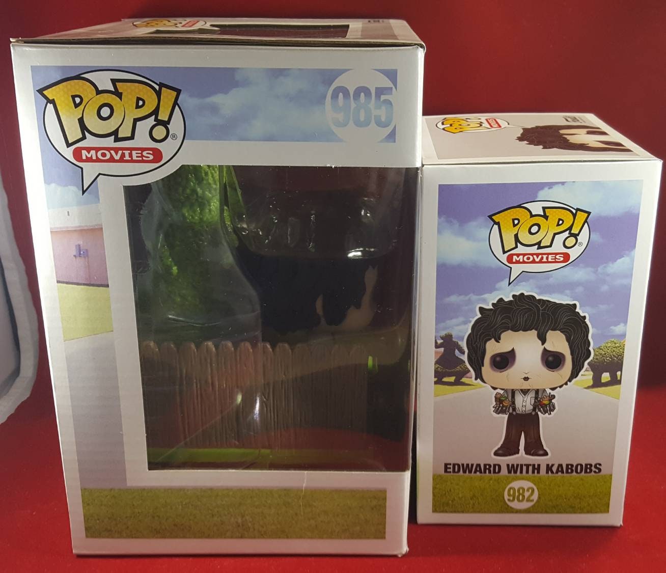 Edward scissorhands funko set nib 982 and 985