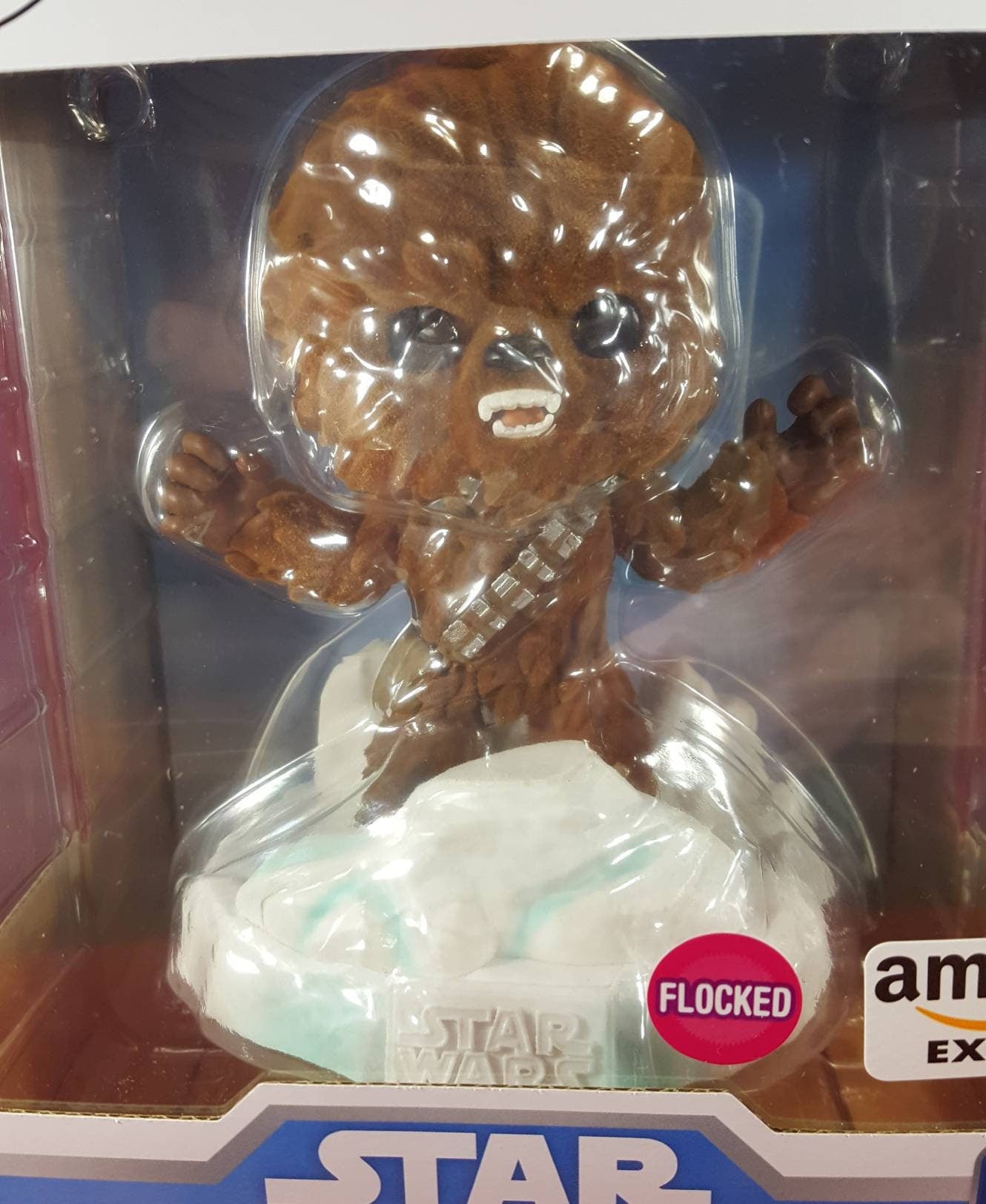 Flocked 6 inch Chewbacca Amazon exclusive funko 374