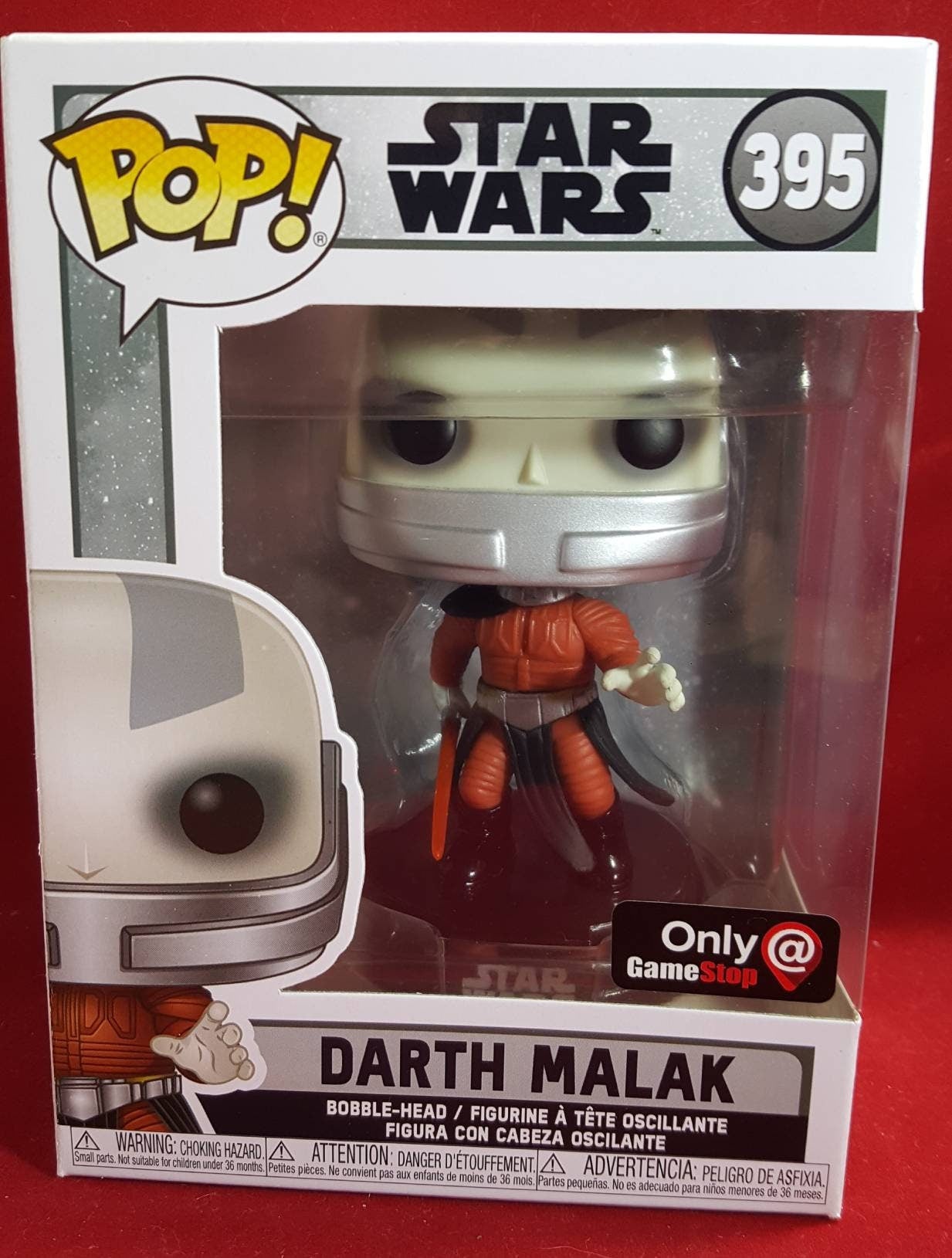Star Wars Darth Malak GameStop exclusive Funko # 395