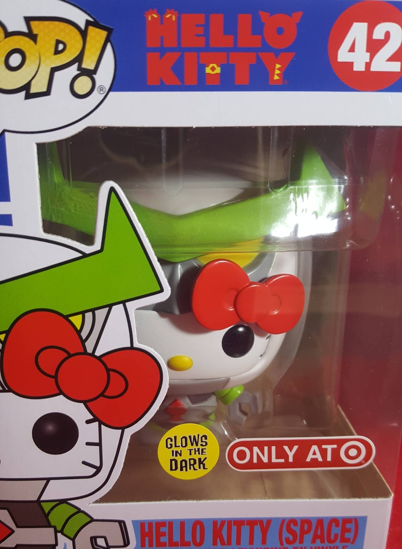 Hello Kitty Glow in the dark target exclusive 42 (nib)