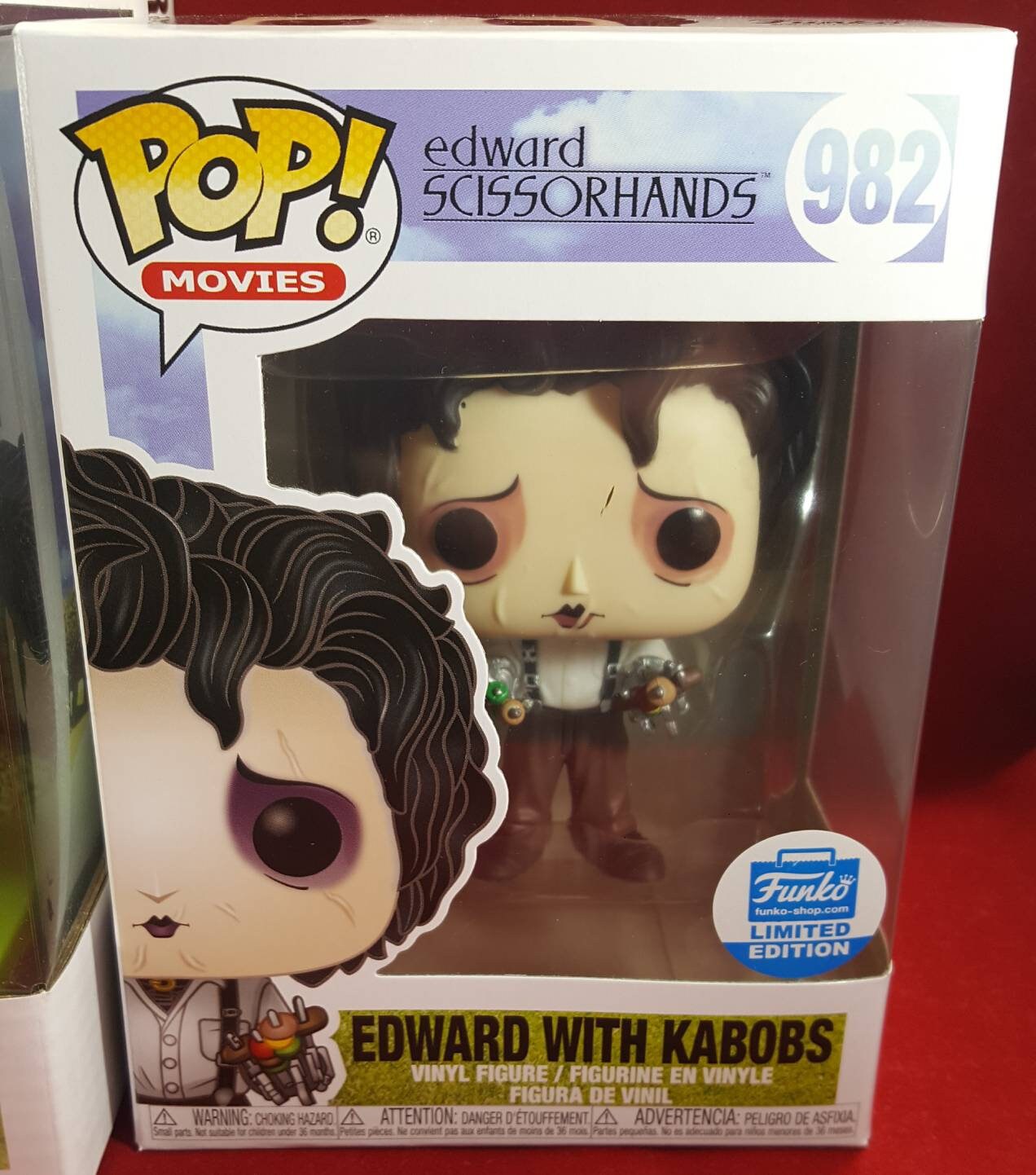 Edward scissorhands funko set nib 982 and 985