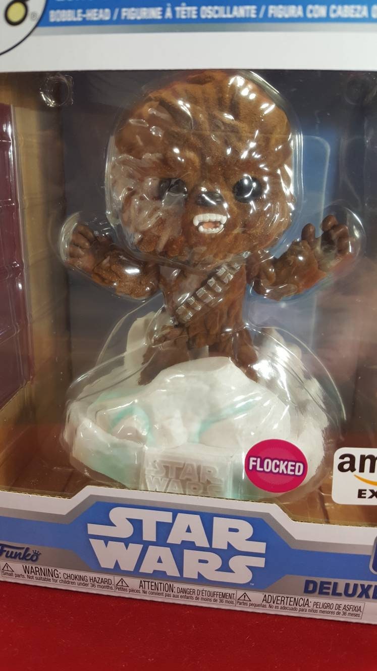 Flocked 6 inch Chewbacca Amazon exclusive funko 374