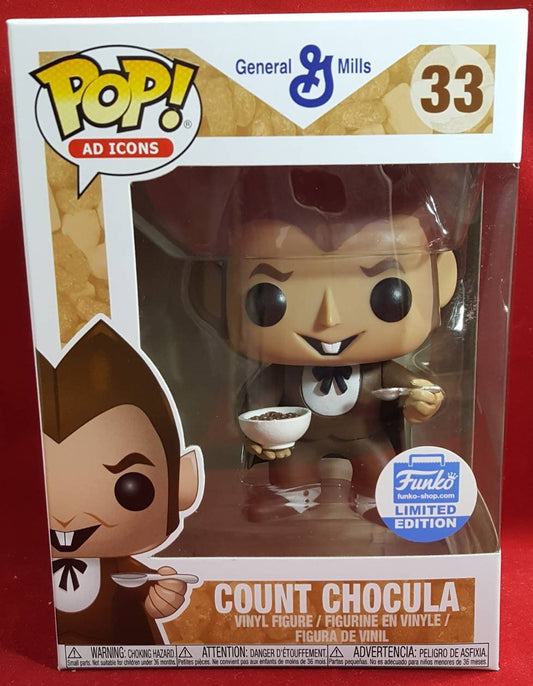 Count chocula limited edition funko pop as icon 33 (nib)