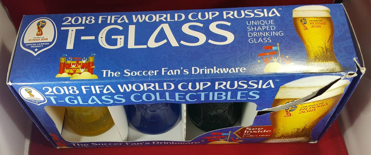 2018 fifa t-glass world cup Russia drinkware set