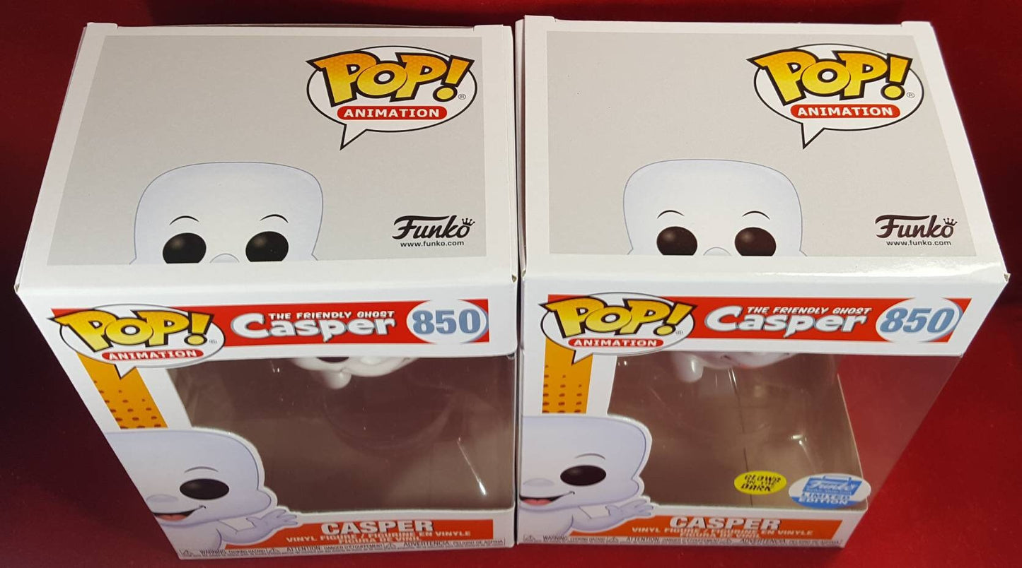 Casper funko set includes casper common and funko limited Casper (nib)