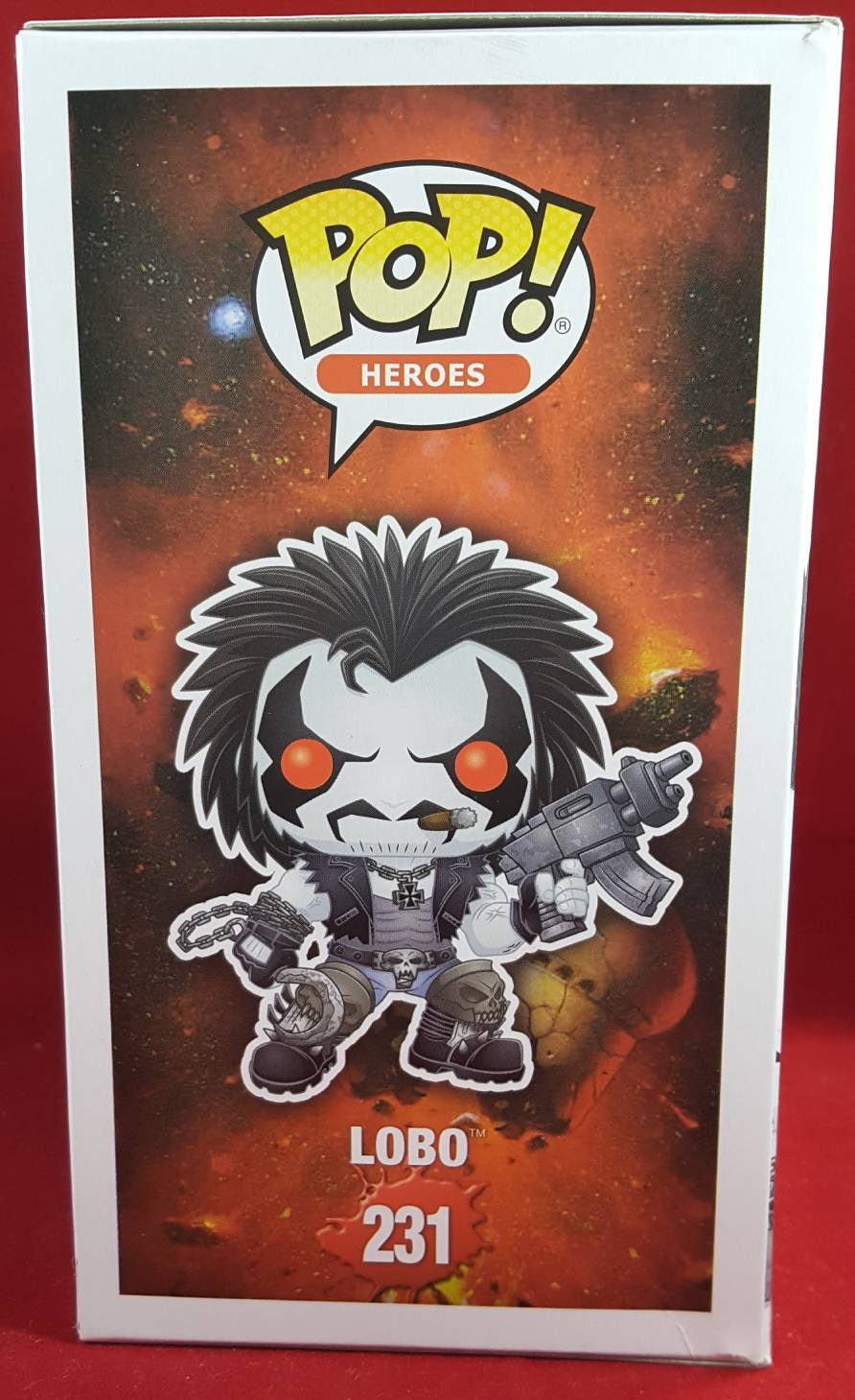 DC Super Heroes Lobo Bloody Edition 231 Funko