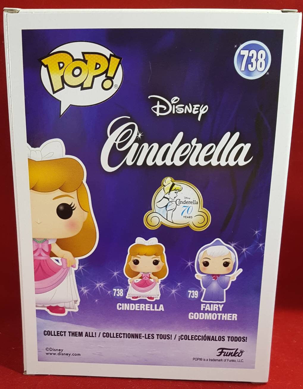 Cinderala diamond box lunch exclusive 738 (nib)