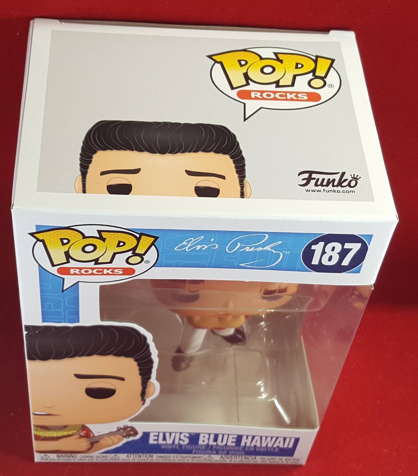 Elvis blue Hawaii funko 187 (nib)