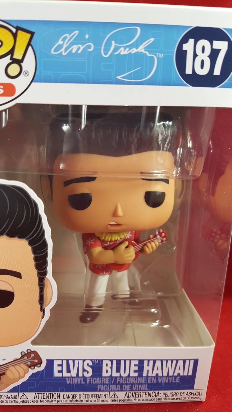 Elvis blue Hawaii funko 187 (nib)