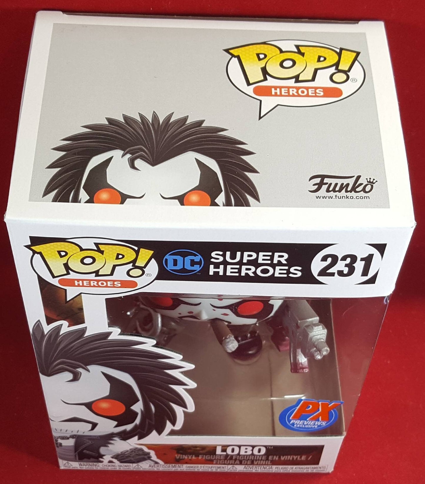 DC Super Heroes Lobo Bloody Edition 231 Funko