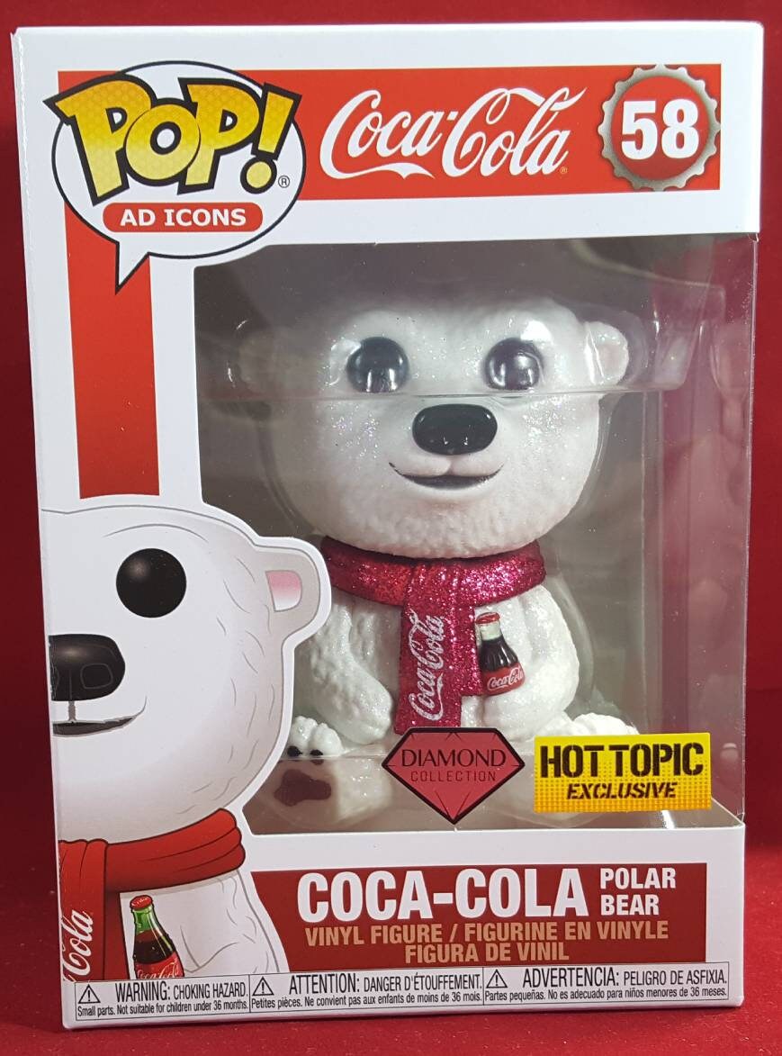 Coca-cola diamond hot topic exclusive 58 (nib)