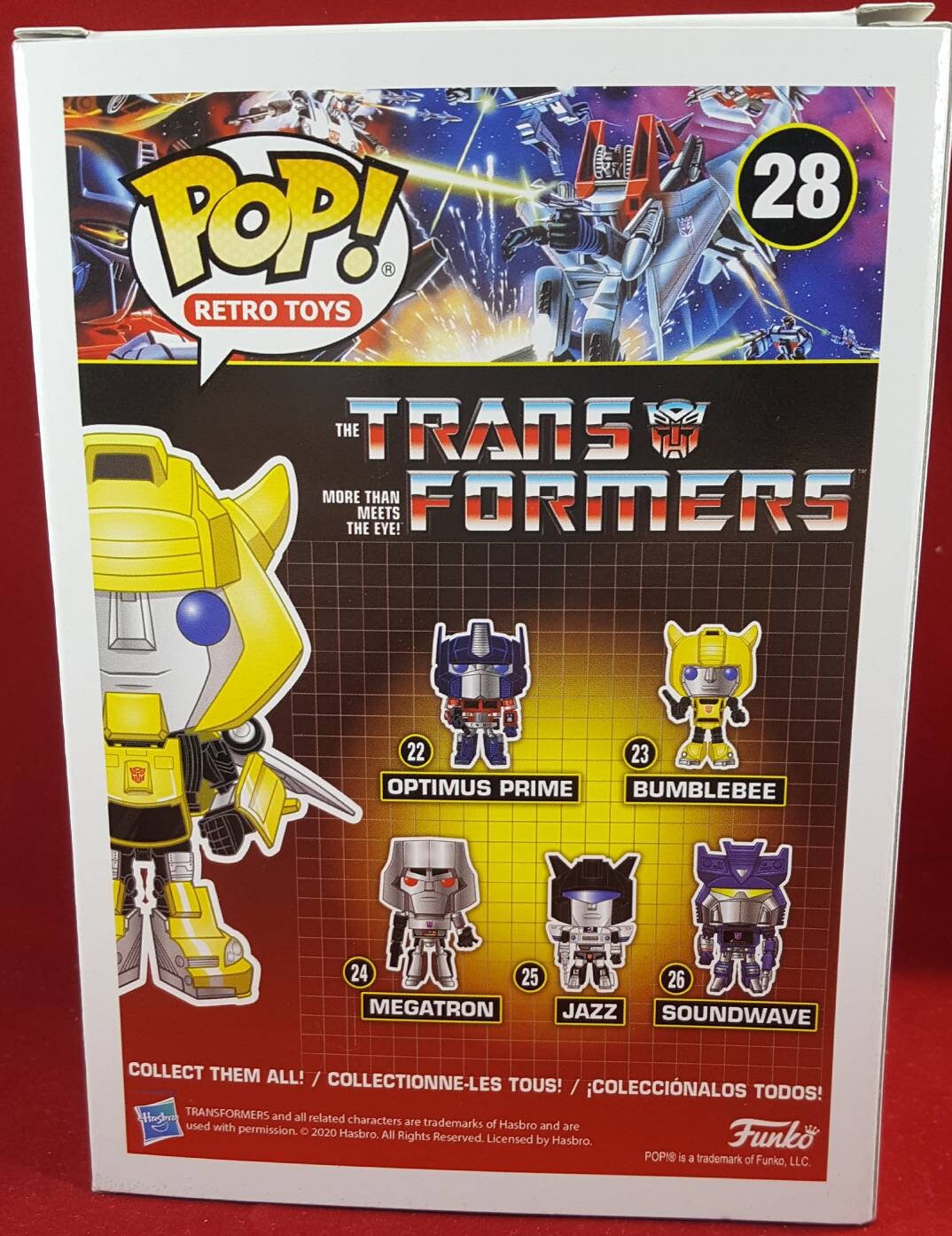 Bumblebee target exclusive Funko # 28