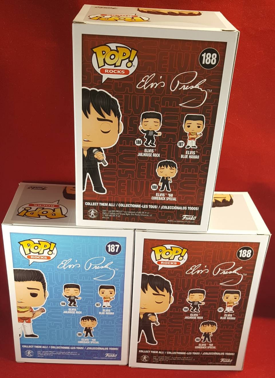 Elvis Presley funko set  (nib)