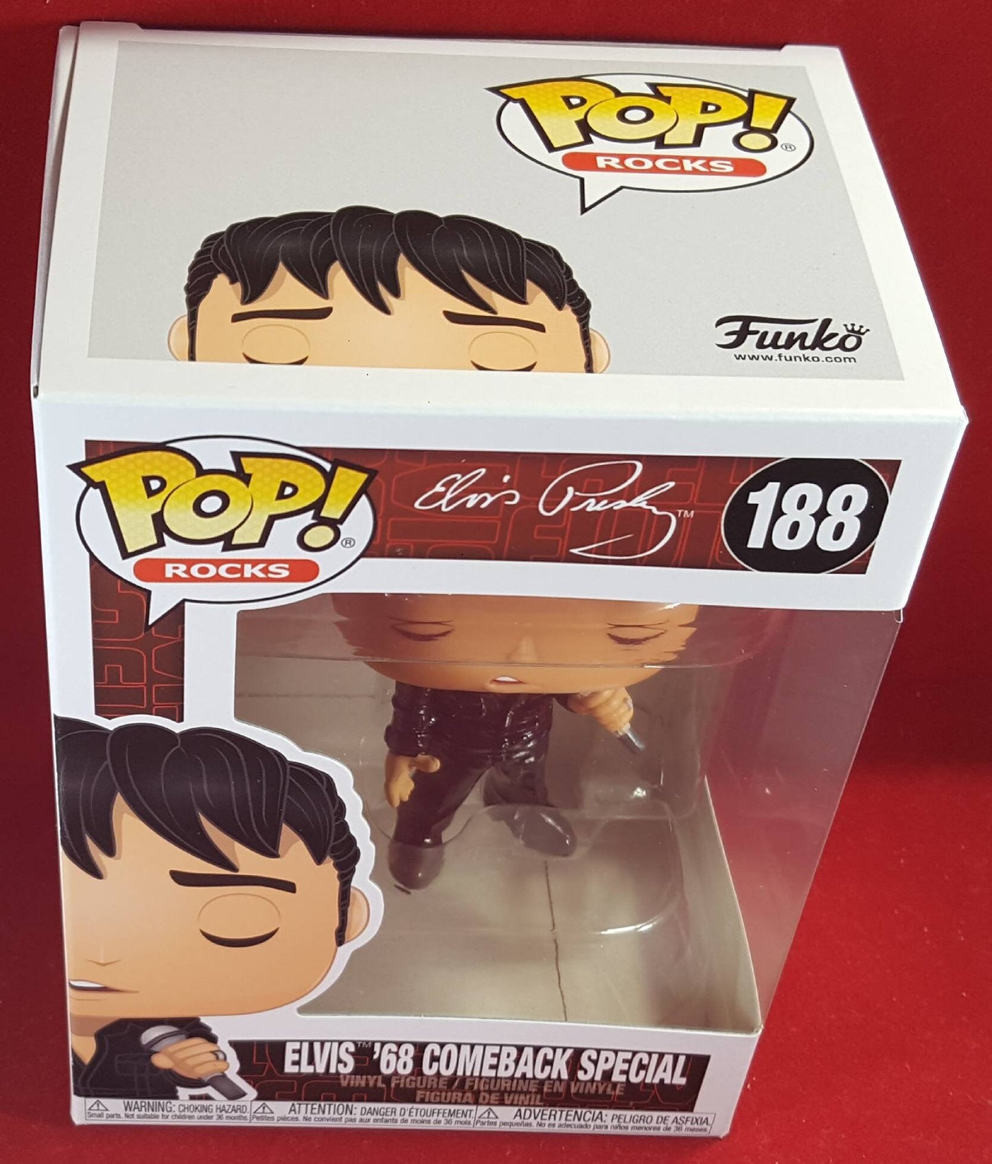 Elvis 68 comeback tour funko 188 (nib)