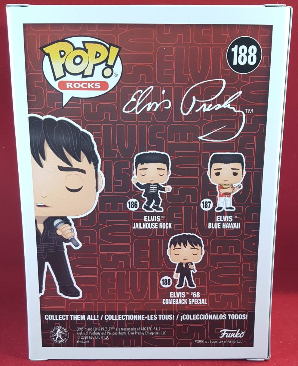 Elvis 68 comeback tour funko 188 (nib)