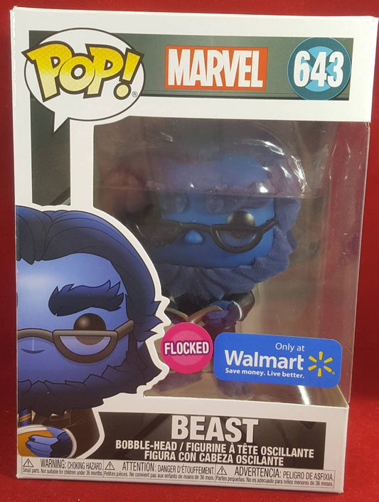 Marvel flocked beast Wal-Mart exclusive 643 (nib)