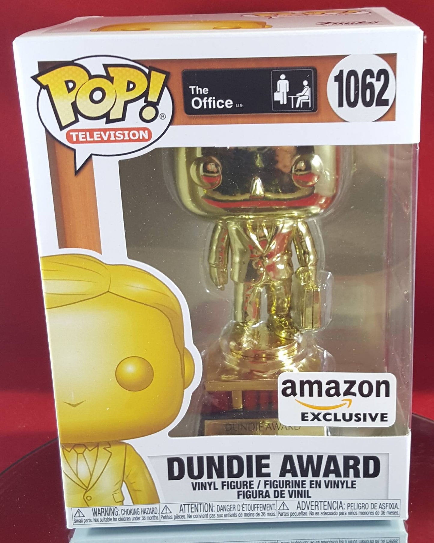 Gold dundie award Amazon  exclusive 1062 (nib)