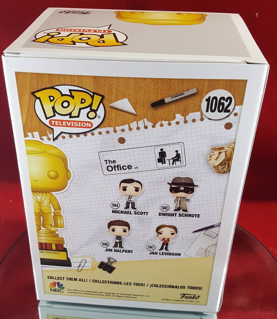 Gold dundie award Amazon  exclusive 1062 (nib)