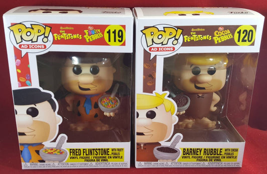 Flintstones cereal funko set (nib)