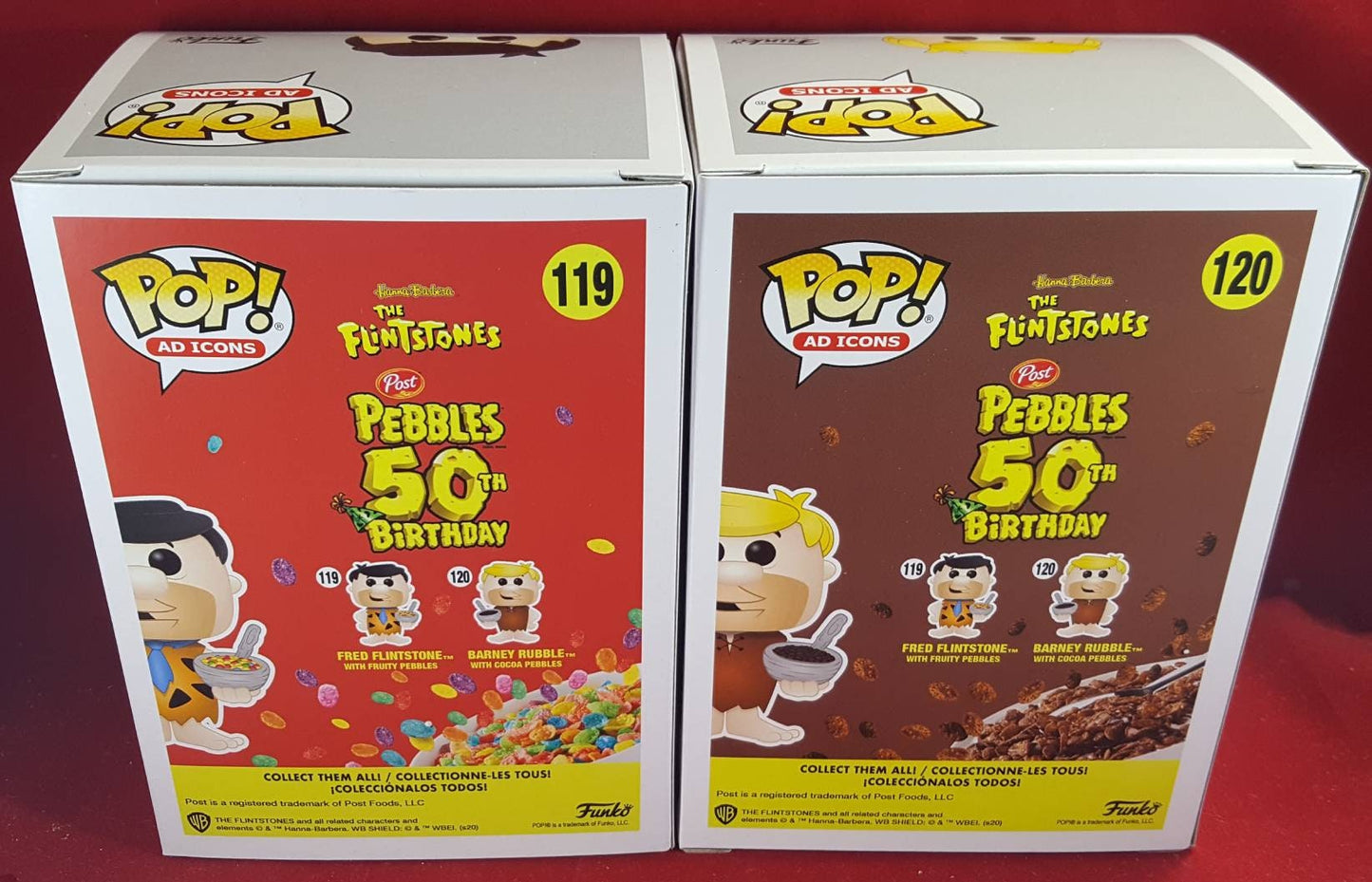 Flintstones cereal funko set (nib)