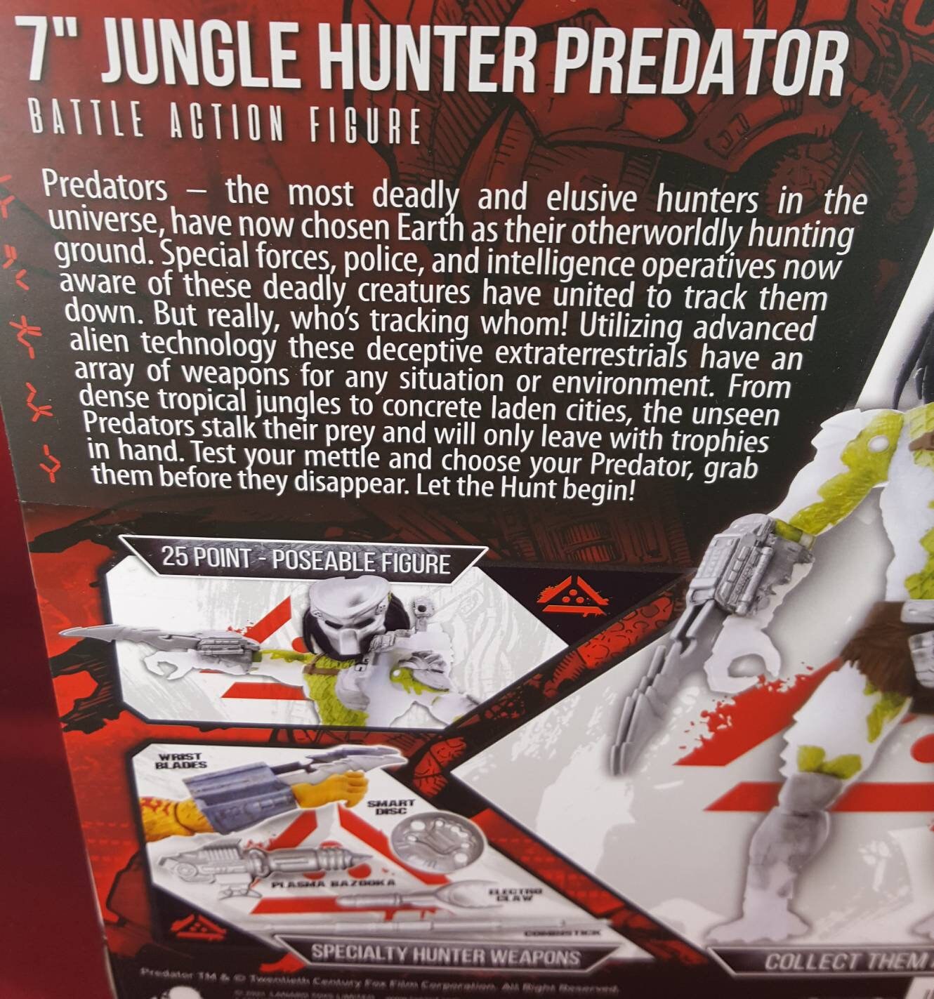 7 inch jungle predator (nib)