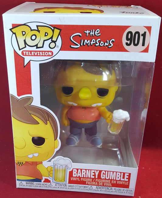 Simpson's Barney gumble funko # 901 (nib)