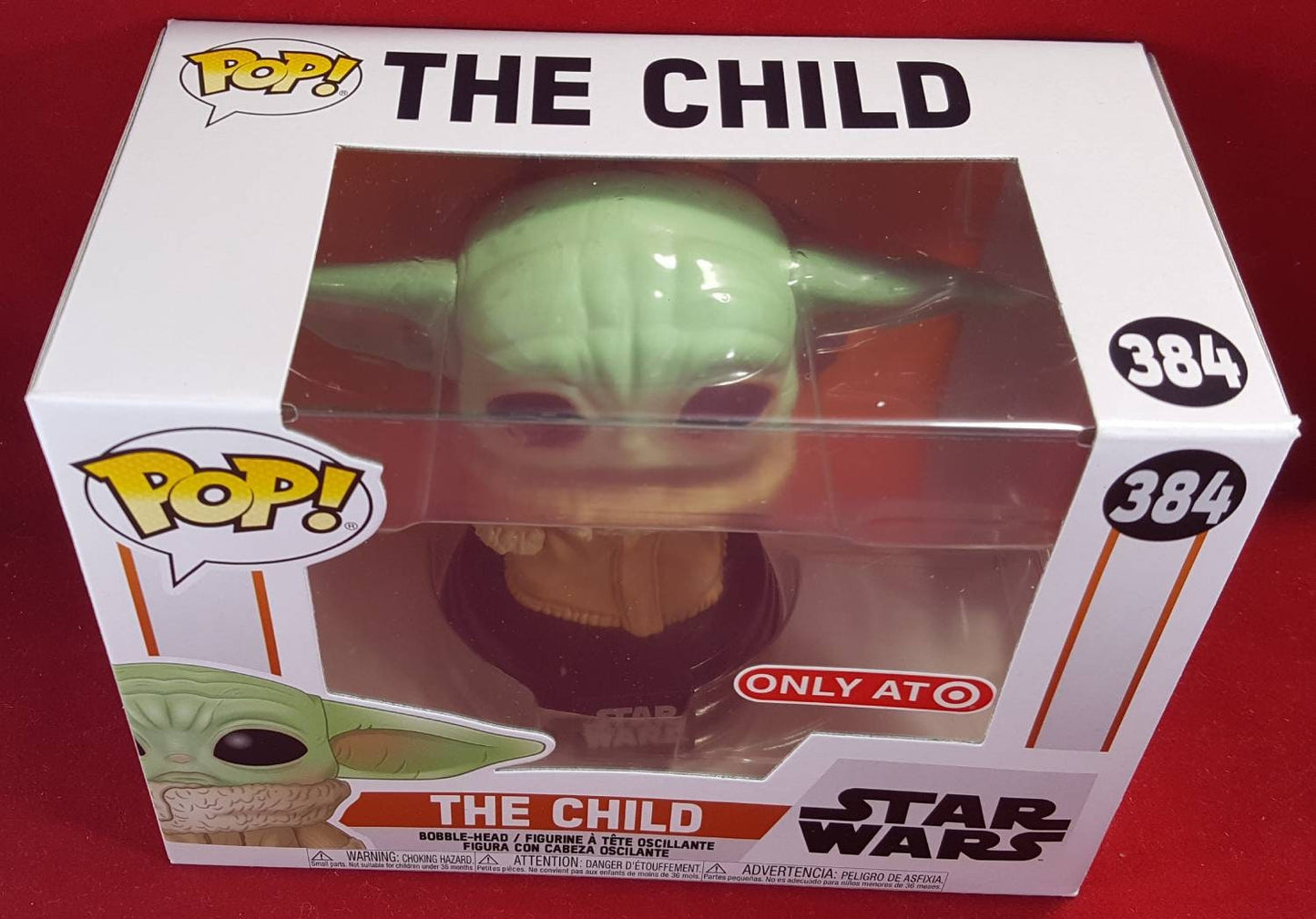The Child concerned  Funko # 384 Star Wars Pop