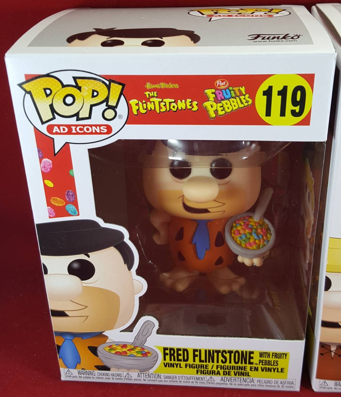 Flintstones cereal funko set (nib)