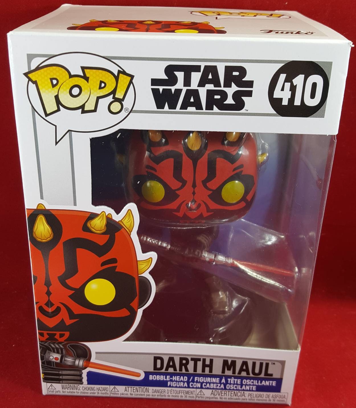 Star Wars Darth maul Funko # 410 (nib)