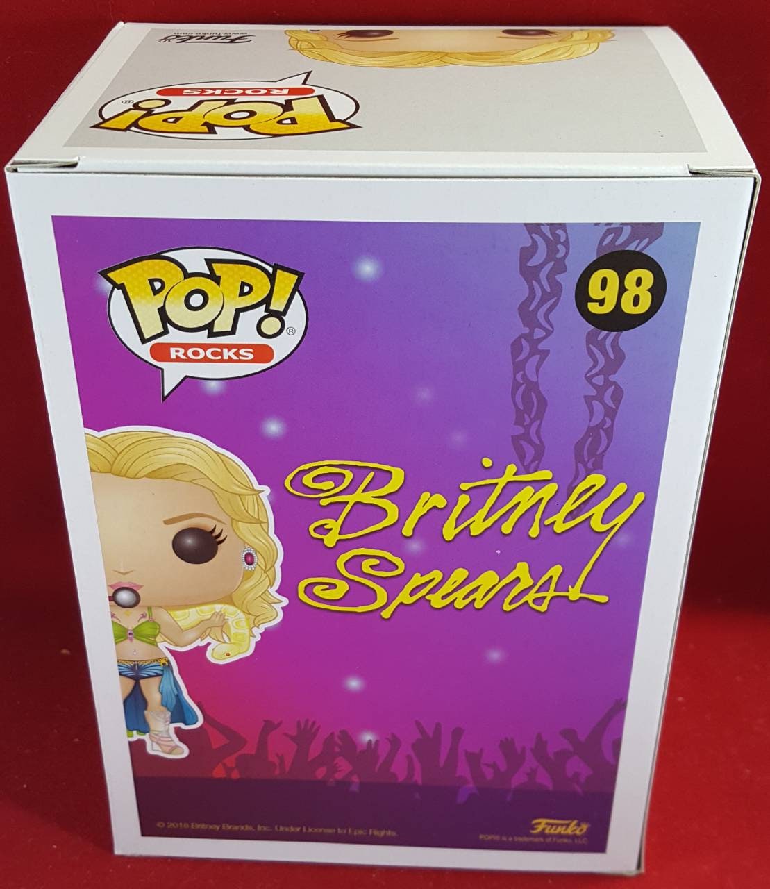 Brittney spears funko pop 98 (nib)