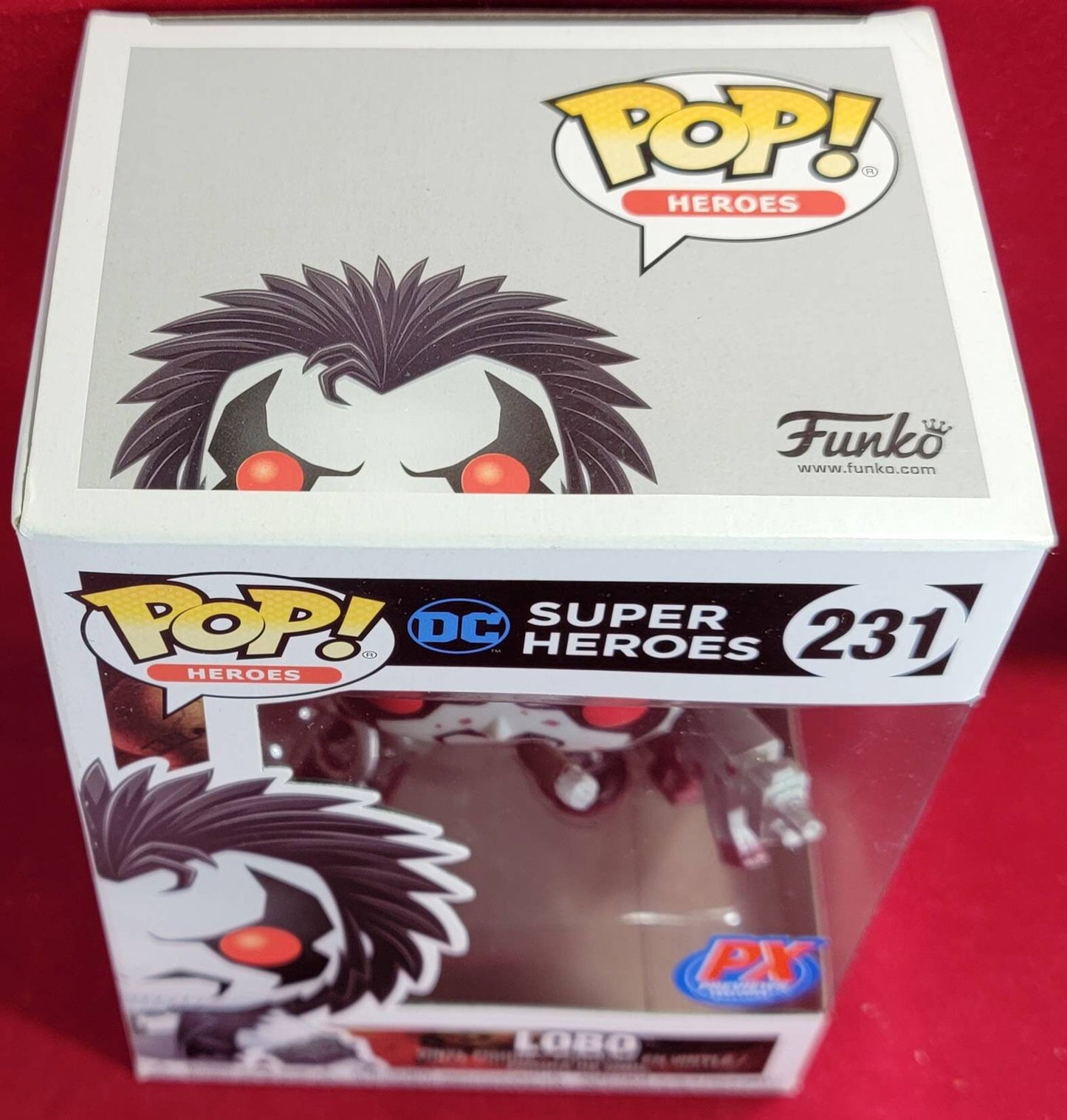 DC Super Heroes Lobo Bloody Edition 231 Funko