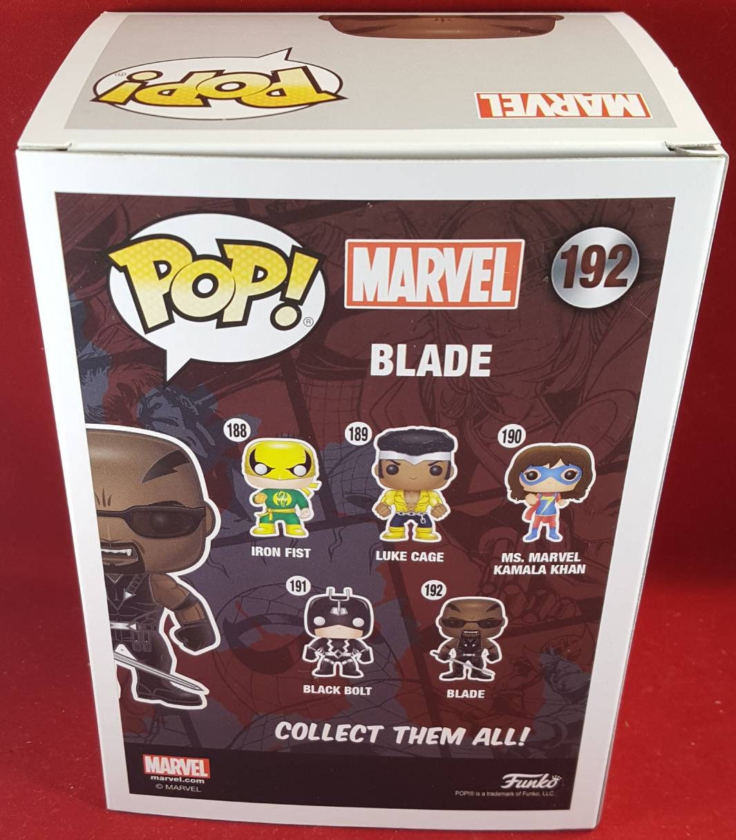 blade px preview exclusive funko # 192 (nib)