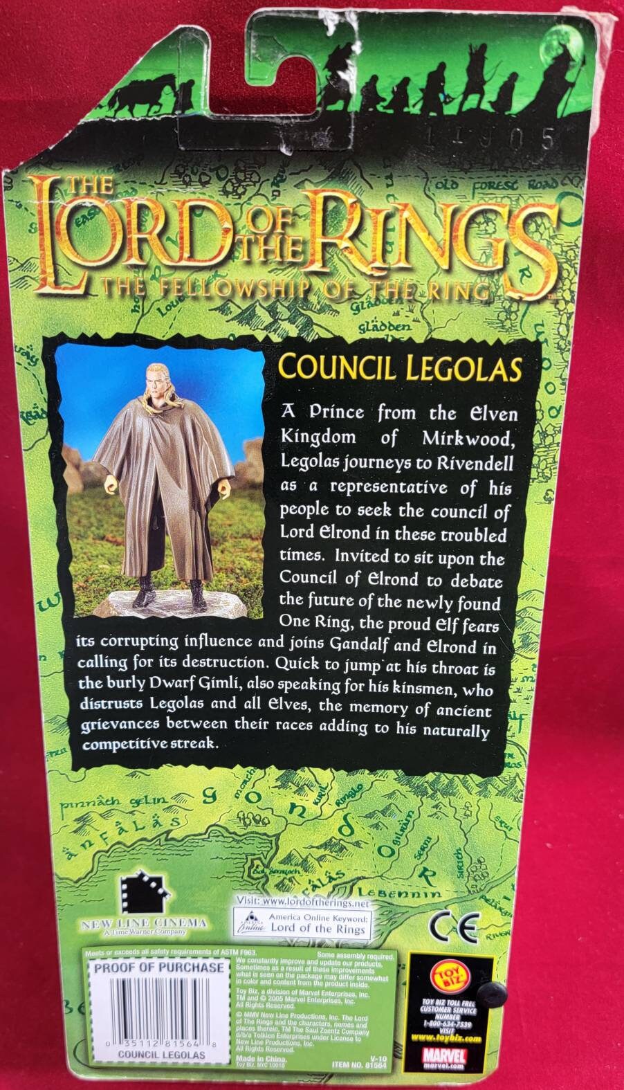 Council legolas figure (nib)