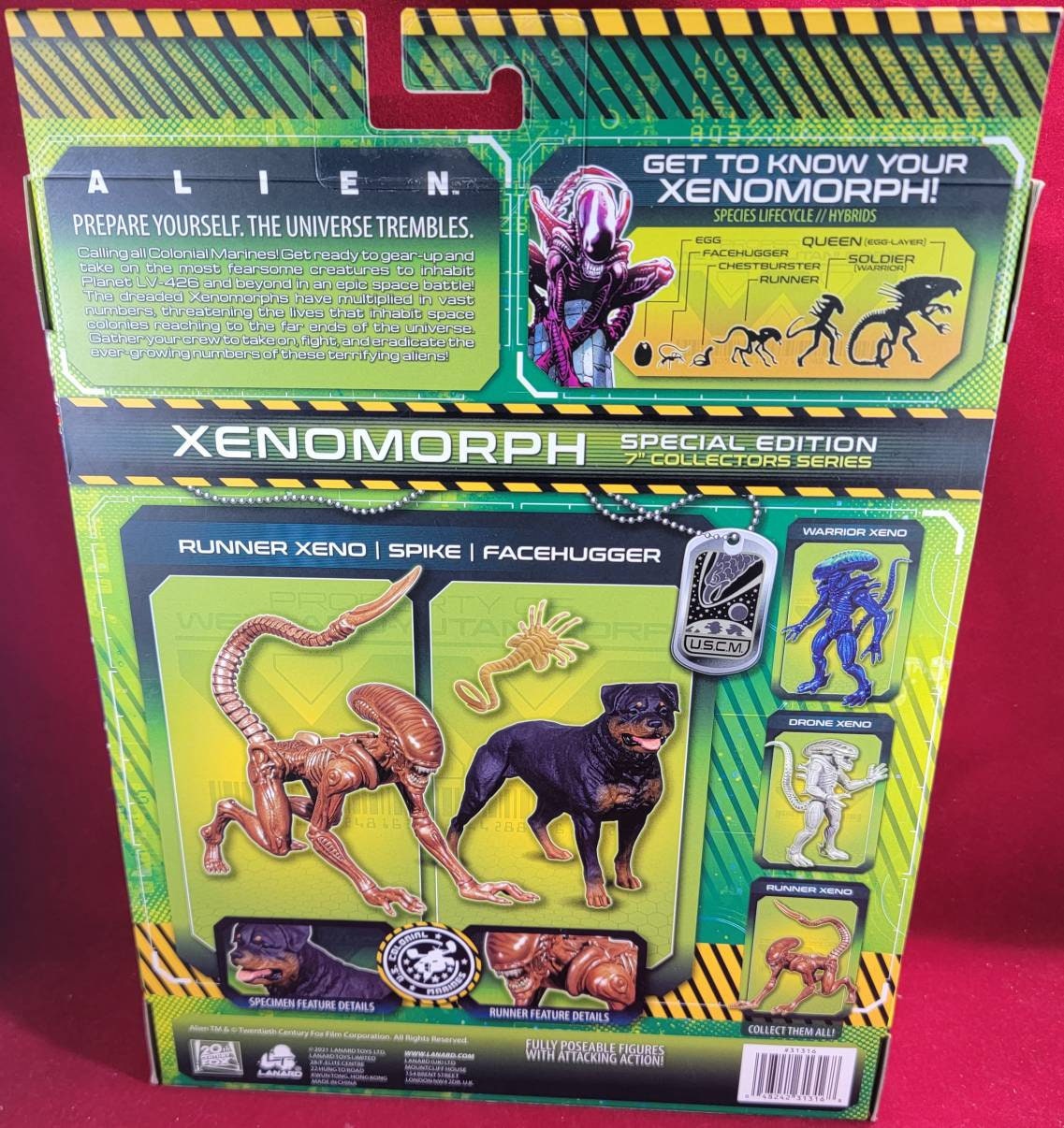 Xenomorph alien figure (nib)