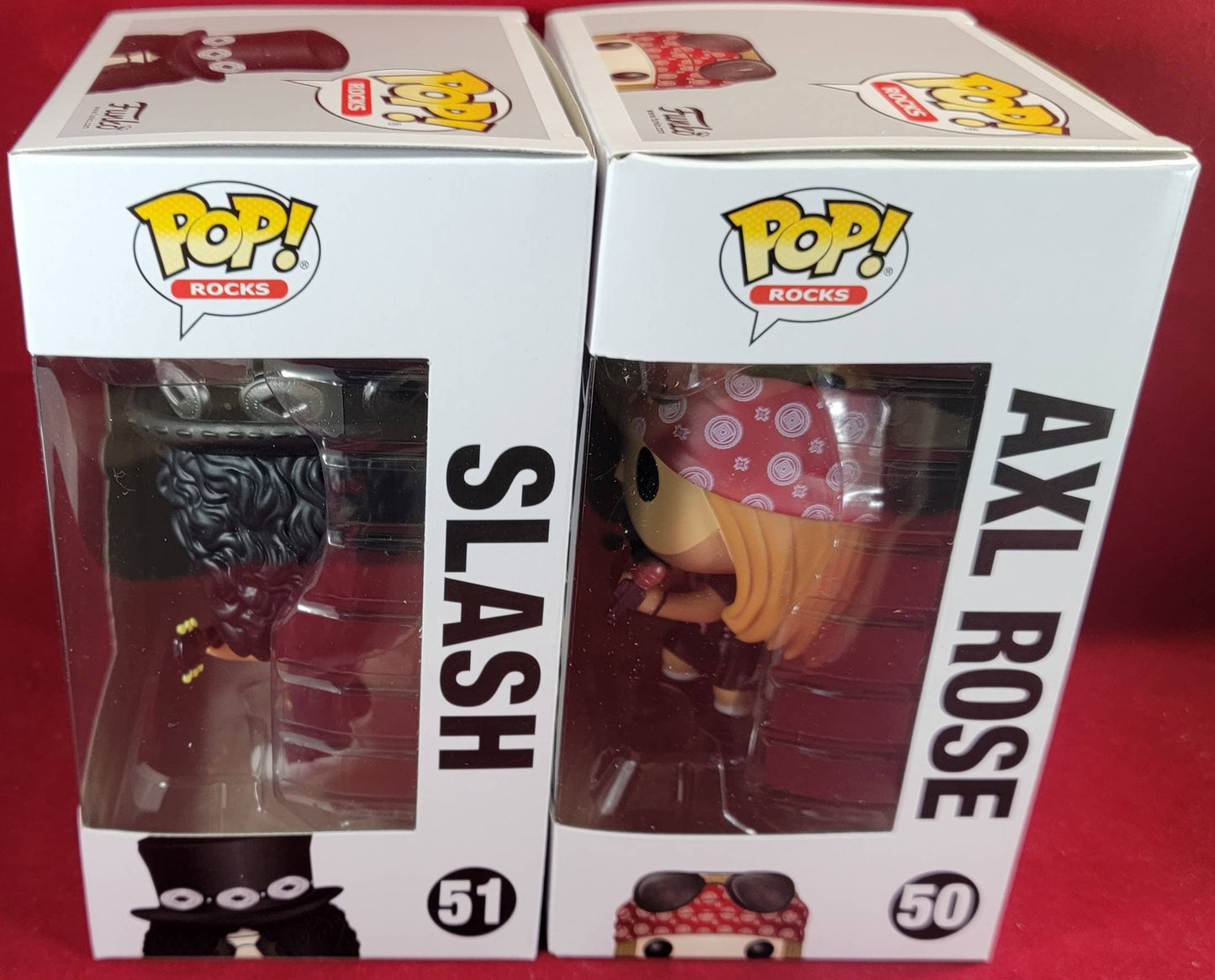 guns and roses funko set (nib)