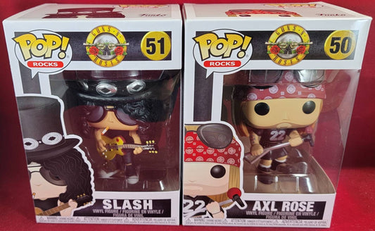 guns and roses funko set (nib)