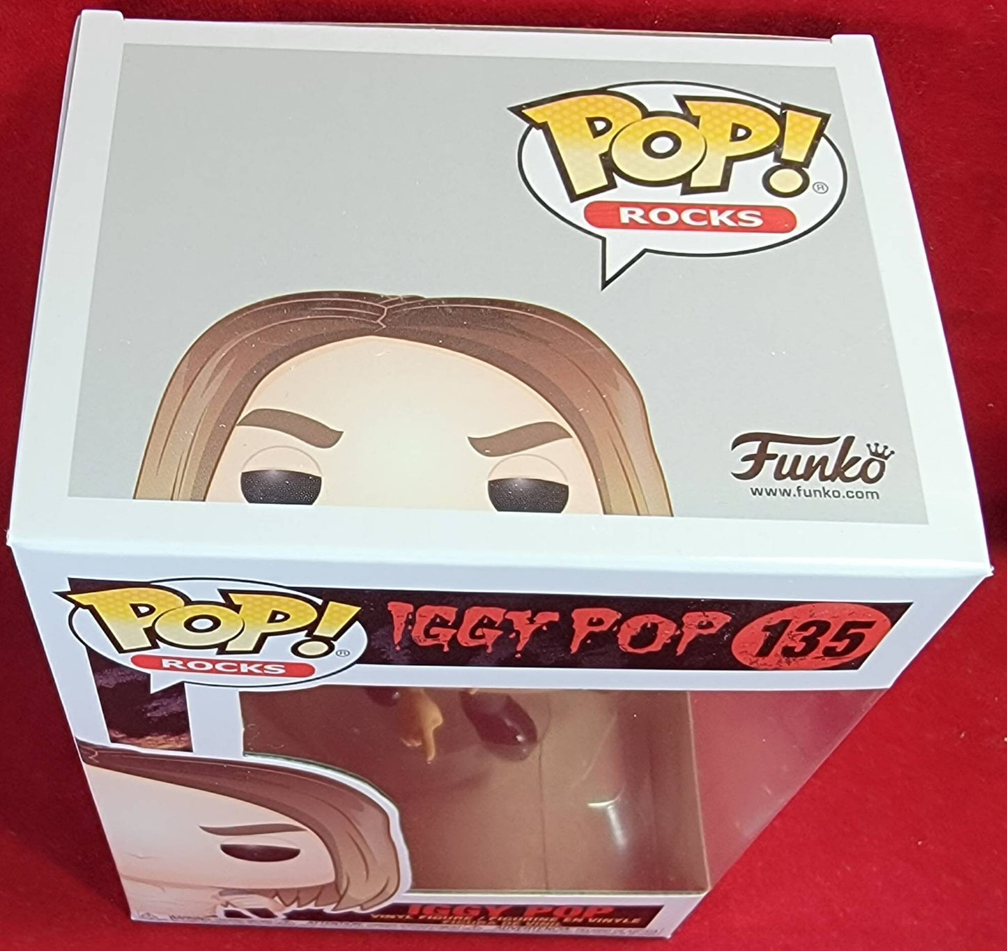 Iggy pop funko pop # 135 (nib)