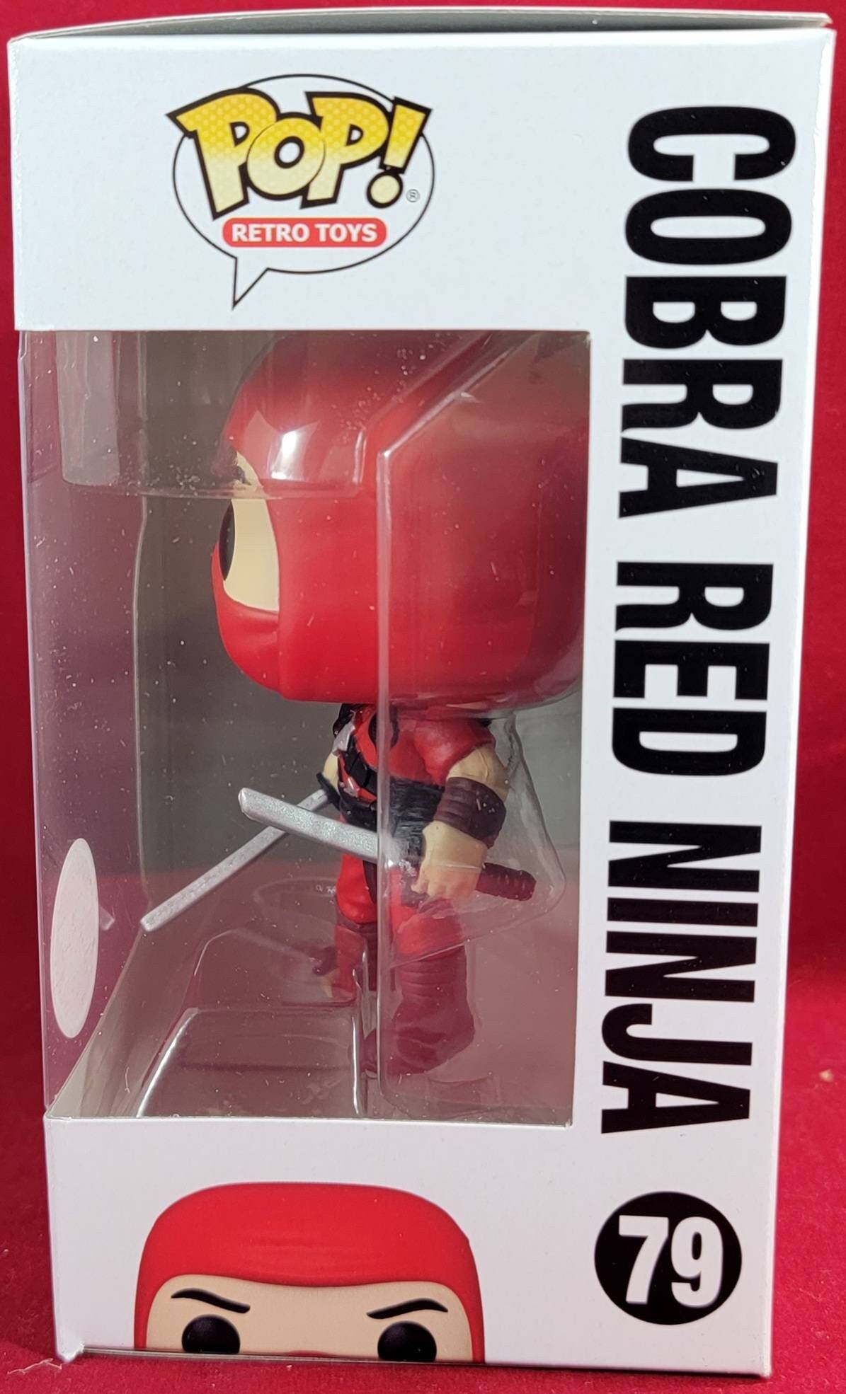 Cobra red ninja gamestop exclusive funko # 79 (nib)